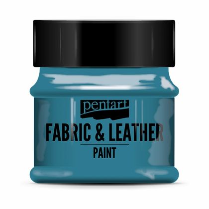 Краски д/текстиля "Pentart Fabric & Leather paint" розовый, 50 мл, банка