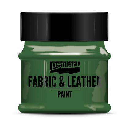 Краски д/текстиля "Pentart Fabric & Leather paint" розовый, 50 мл, банка