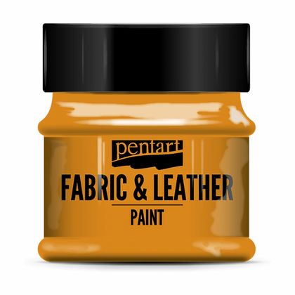 Краски д/текстиля "Pentart Fabric & Leather paint" розовый, 50 мл, банка
