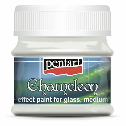Краски д/стекла "Pentart Chameleon" лиловый, 50 мл, банка