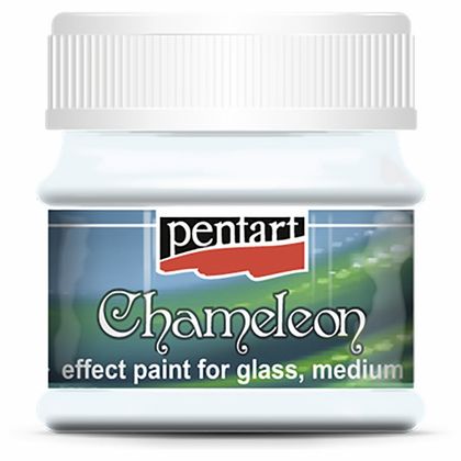 Краски д/стекла "Pentart Chameleon" лиловый, 50 мл, банка