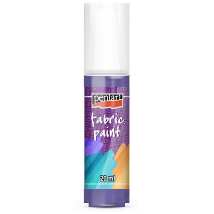 Краски д/текстиля "Pentart Fabric paint" фиолетовый, 20 мл, банка