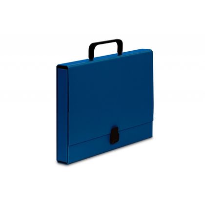 портфель с ручкой "VauPe" 40 мм, синий, картон Vaupe