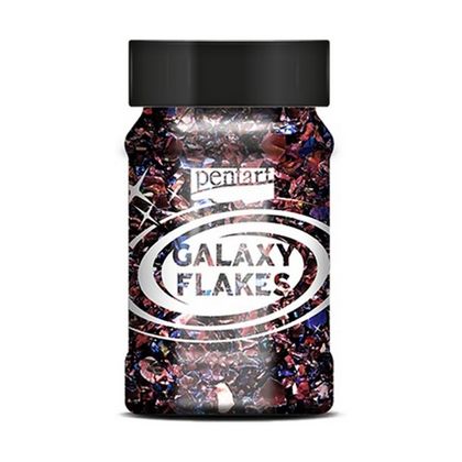 Хлопья декоративные "Pentart Galaxy Flakes" 15 гр, коричневый Марс