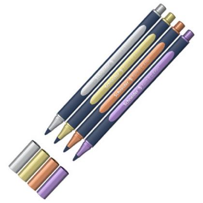 Набор ручек роллеров "Paint-It 050" 4 шт., 0,4 мм, ассорти металлик