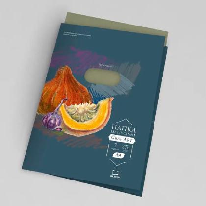 Бумага для пастели "GrafArt" А4, 270 г/м2, 7 л., ассорти