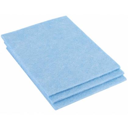 Салфетка из вискозы, 80г/м2, 30*30см, голубой, без упаковки