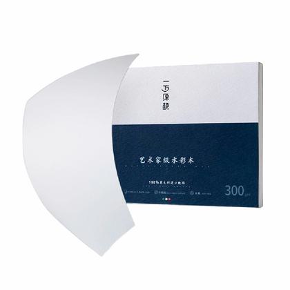 Блок-склейка бумаги для акварели "Himi Fabriano" хол. пресс, 13,5*19,5 см, 300 г/м2, 20 л.