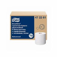 Бумага туалетная  TORK Advanced T9 SmartOne в мини-рулонах 130м, 2-сл.