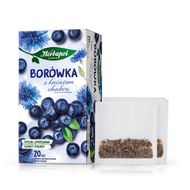Чайный напиток "Herbapol" 20*2,3 г., фруктовый, со вкусом черники и василька