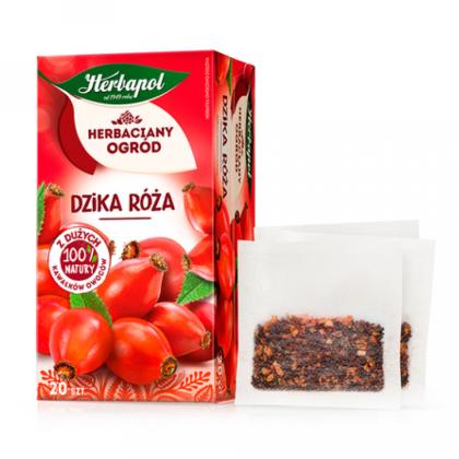 Чайный напиток "Herbapol" 20*2,3 г., фруктово-травяной, со вкусом персика и ромашки