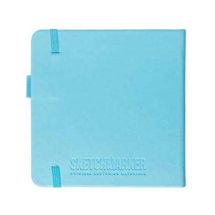 Скетчбук "Sketchmarker" 12*12 см, 140 г/м2, 80 л., фуксия