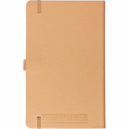 Скетчбук "Sketchmarker" 13*21 см, 140 г/м2, 80 л., оранжевый неон