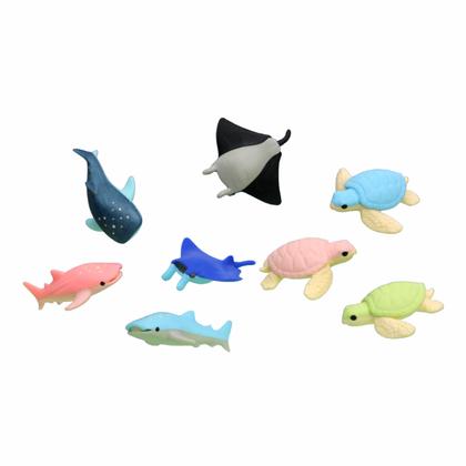 Ластик "IWAKO Sea Animal" ассорти