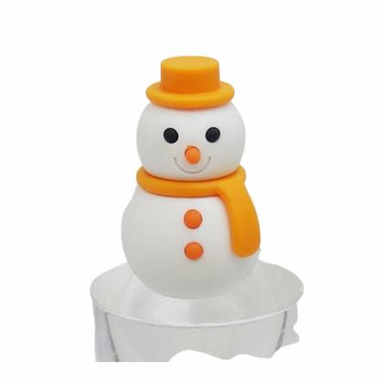 Ластик "IWAKO Snowman & Tree" ассорти