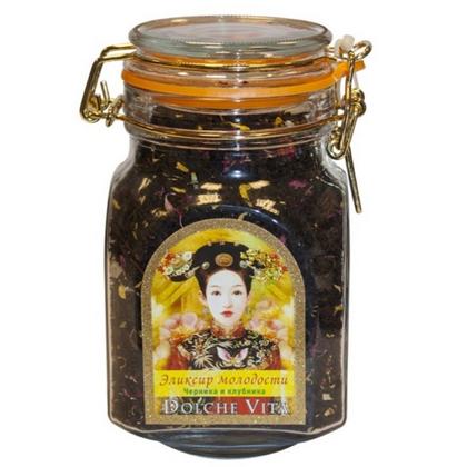 Чай "Dolche vita" ст/б, 125 гр., черный, "Эликсир Молодости"