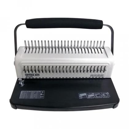 Перфобиндер Office Kit B2115D (пласт.пружина до 51мм, перф.до 15 листов)