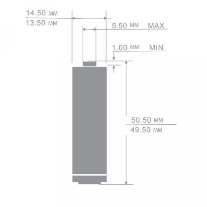 бат_аккум. Ni-Mh  1,2V  (AA) 2700 мА/ч (2 шт.) Camelion NH-AA2700BP2  24/384