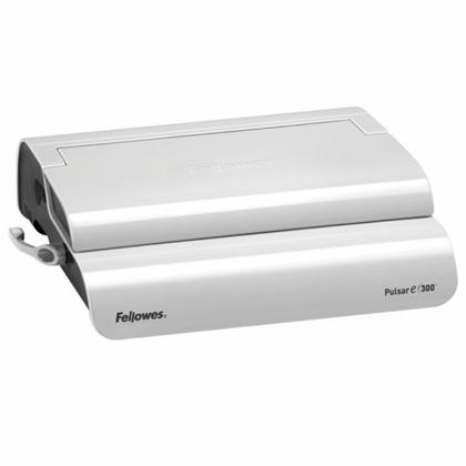 перфобиндер Fellowes® PULSAR-E на пластиковую пружину, сшивает до 300 лст., перфорирует 20 лст.