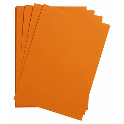 Бумага цветная "Maya" 50*70 см 270г/м2, оранжевый