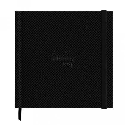 Скетчбук "Rhodia Touch" 21*29,7 см, 300г/м2 , 20л, 100% хлопок, хол. пресс, черный