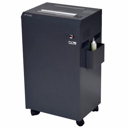 Уничтожитель Jinpex JP-510C (A3, 310мм, P-4, 4x30мм, до 32 листов, 80 литров, диски, карты, скобы, скрепки, раб.цикл >30 мин.)