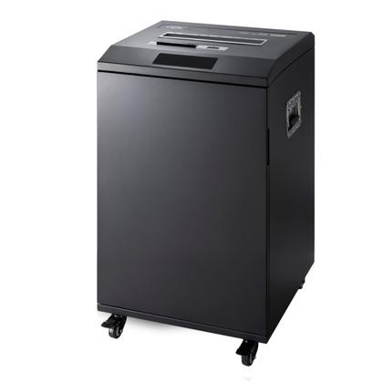 Уничтожитель Jinpex JP-5720MDY (A3, 310мм, P-5, 2x10мм, до 20 листов, 90 литров, SSD, USB, диски, карты, скобы, скрепки, раб.цикл >120 мин.)