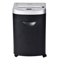 Уничтожитель Jinpex JP-830C (P-5, 2x10мм, до 15 листов, 34 литра, диски, карты, скобы, скрепки, раб.цикл 15 мин.)