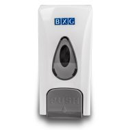 Диспенсер BXG SD-1178 для мыла жидкого 0,5л, пластик, цв.белый
