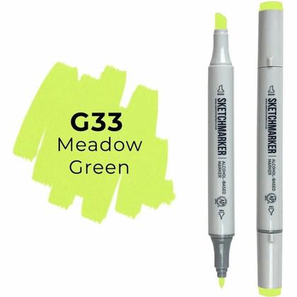 Маркер перм., худ. "Sketchmarker" двухсторонний, BG50 орегонская сосна
