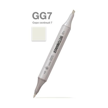 Маркер перм., худ. "Sketchmarker" двухсторонний, GG7 серо зеленый 7