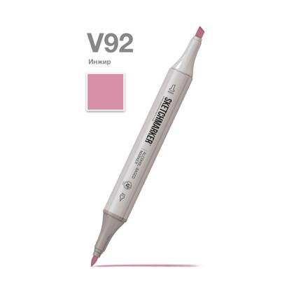 Маркер перм., худ. "Sketchmarker" двухсторонний, V92 инжир