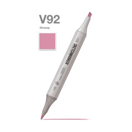 Маркер перм., худ. "Sketchmarker" двухсторонний, V92 инжир