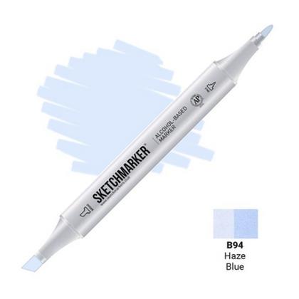 Маркер перм., худ. "Sketchmarker" двухсторонний, B94 дымчатый голубой