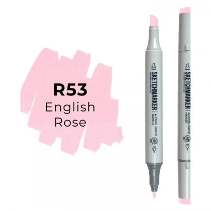Маркер перм., худ. "Sketchmarker" двухсторонний, R53 английская роза