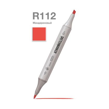 Маркер перм., худ. "Sketchmarker" двухсторонний, R112 мандариновый