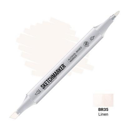 Маркер перм., худ. "Sketchmarker" двухсторонний, BR35 льняное полотно