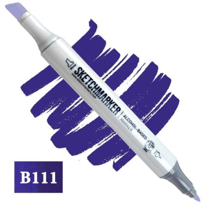 Маркер перм., худ. "Sketchmarker" двухсторонний, B111 лазурит