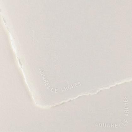 Блок-склейка бумаги для акварели "Arches" 100% хлопок, гор.пресс, 41*31, 300г/м, 20л