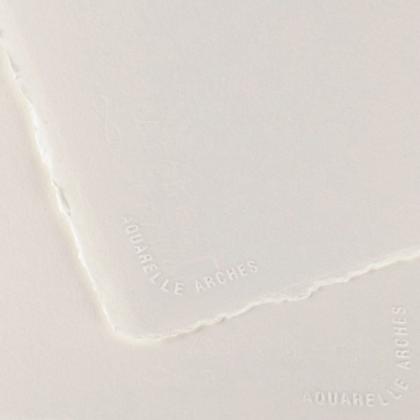 Блок-склейка бумаги для акварели "Arches" 100% хлопок, гор.пресс, 41*31, 300г/м, 20л