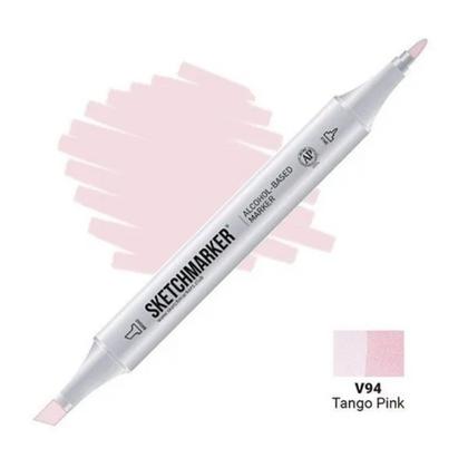 Маркер перм., худ. "Sketchmarker" двухсторонний, V94 розовое танго