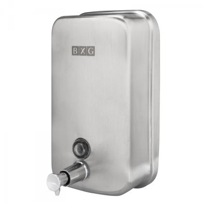 Диспенсер BXG SD H1-1000 для мыла жидкого 1л, металл, глянцевый