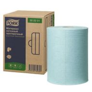 Материал нетканый Tork Advanced, 1-сл., 100м, бирюзовый