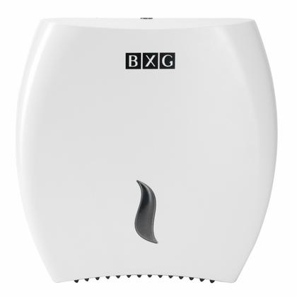 Диспенсер BXG-PD-8002 д/туалетной бумаги в средних и больших рулонах, пластик, цв.белый