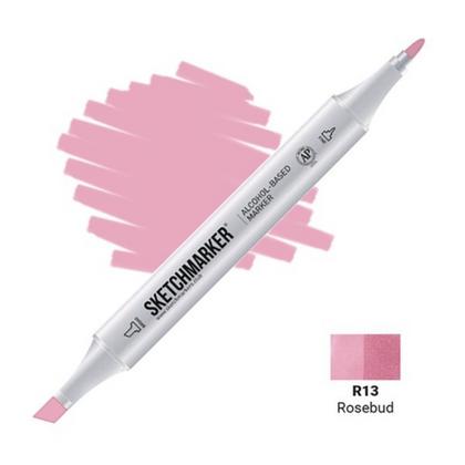 Маркер перм., худ. "Sketchmarker" двухсторонний, R13 бутон розы