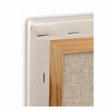 Холст на подрамнике 40*40 см "Pinax" лен, 400 г/м2, мелкое зерно