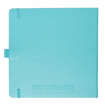 Скетчбук "Sketchmarker" 20*20 см, 140 г/м2, 80 л., королевский синий