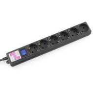 Сетевой фильтр 3 м Power Cube SPG6 (5+1)-B3M, 16А/3,5кВт/140Дж, <6 розеток> (черный)  