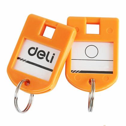 Брелок д/ключей "Deli 9330" 1 шт., пласт., ассорти