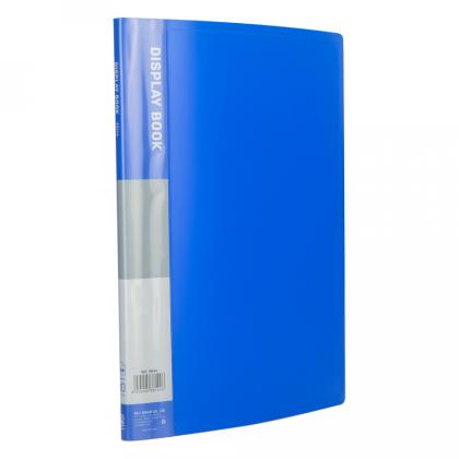 Папка на 40 карманов "Display Book" пласт., ассорти